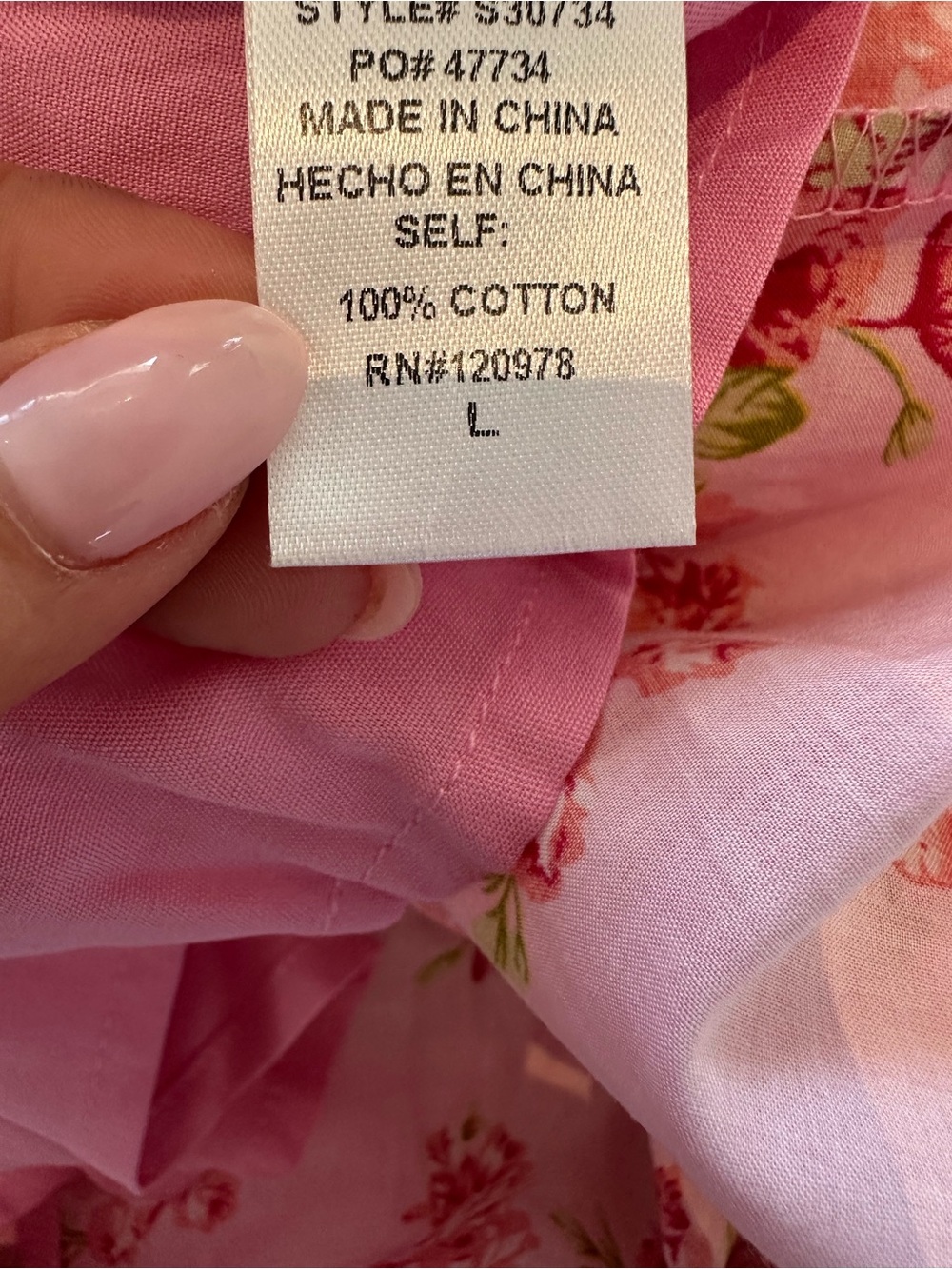 NWT Entro Alma Floral Print Midi Skirt - Picture 9 of 9